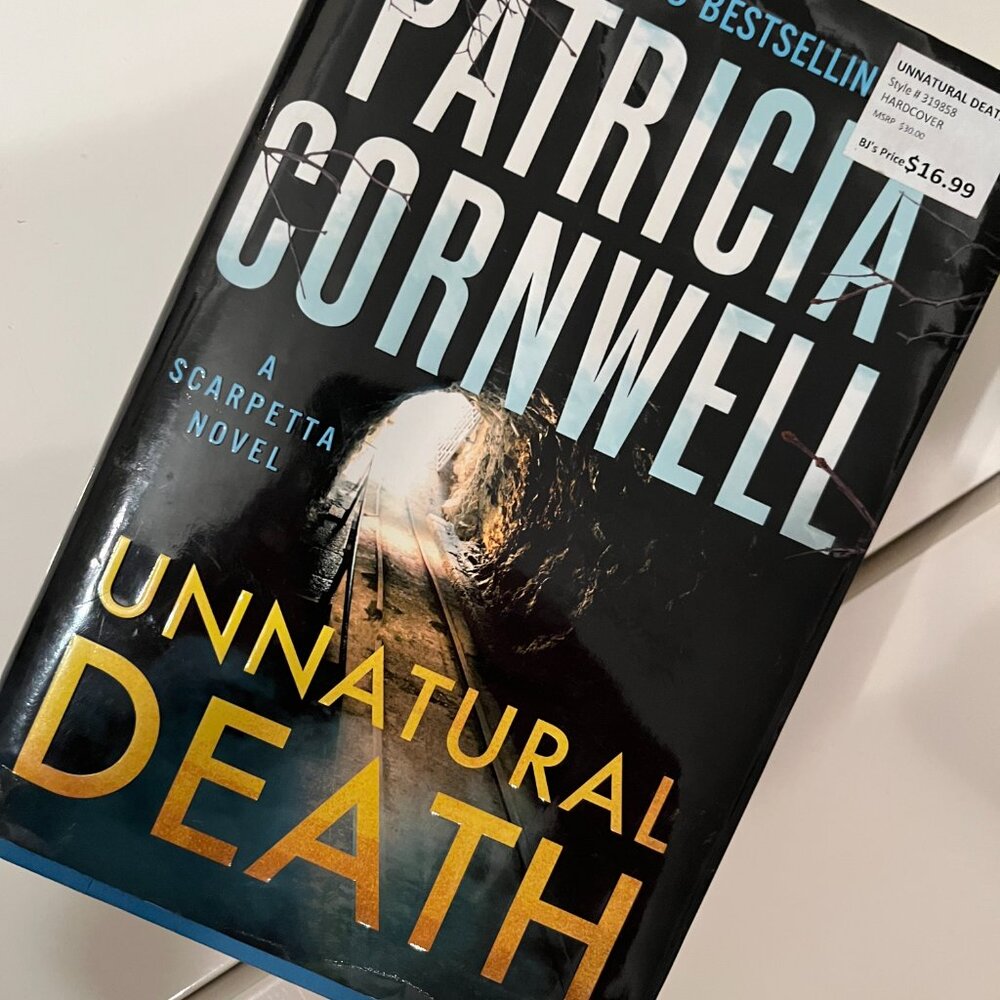 Unnatural Death by PAtricia Cornell (Hardcover -‎ Good Condition)